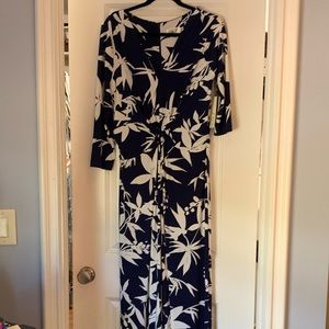 Beautiful Eliza J twist waist jumpsuit.